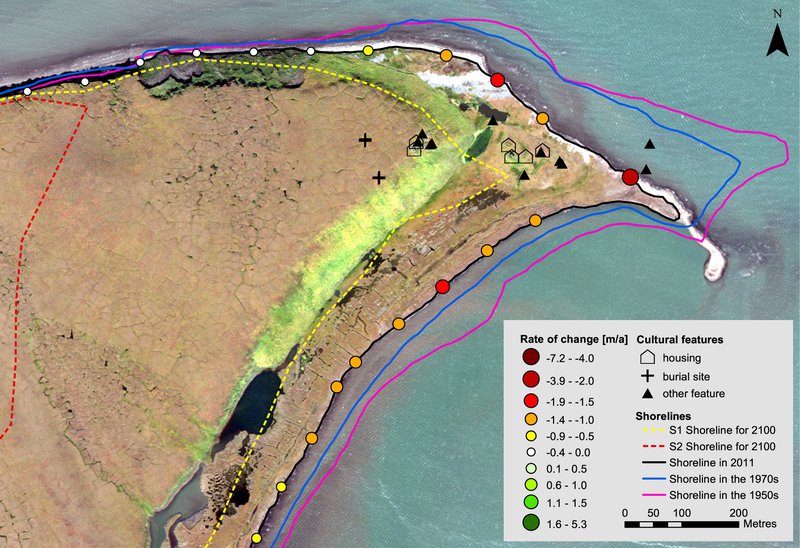 AWI Coastal Change Map